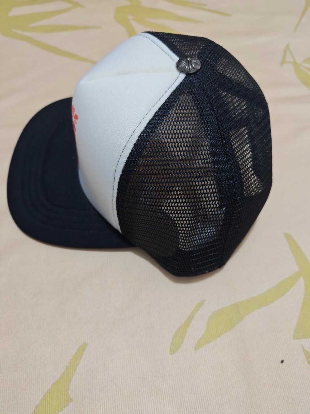 Chrome Hearts Black White Trucker Hat - Picture 2 of 10